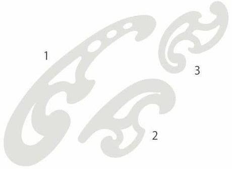 Armhole Curve & French Curves Combo Set - Isomars