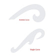 Armhole Curve & Single Curve Combo Set - Isomars