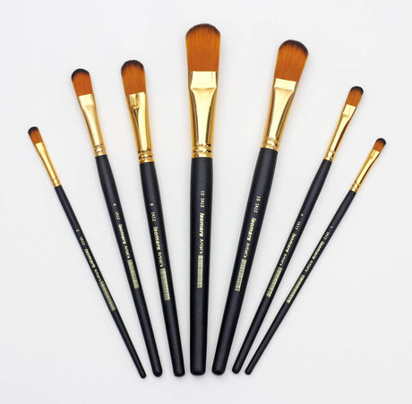 Artist Brush Filbert (Set of 7) - Isomars