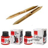 Bamboo Pen & Calligraphy Ink Combo - Isomars