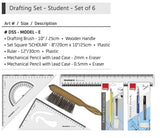 Beginners Drafting Set of 6 - Isomars
