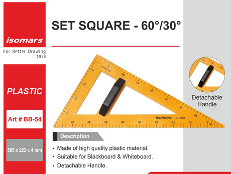 Black Board Geometry Set - Isomars