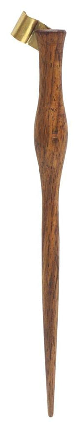 Calligraphy Holder Set: Rosewood with Brass Flange and Black & Red Calligraphy Inks - Isomars