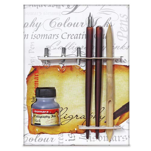 Calligraphy Pen Set Wood - Arabic - Isomars
