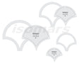 Clam Shell Patchwork Scale (Set of 3) - Isomars