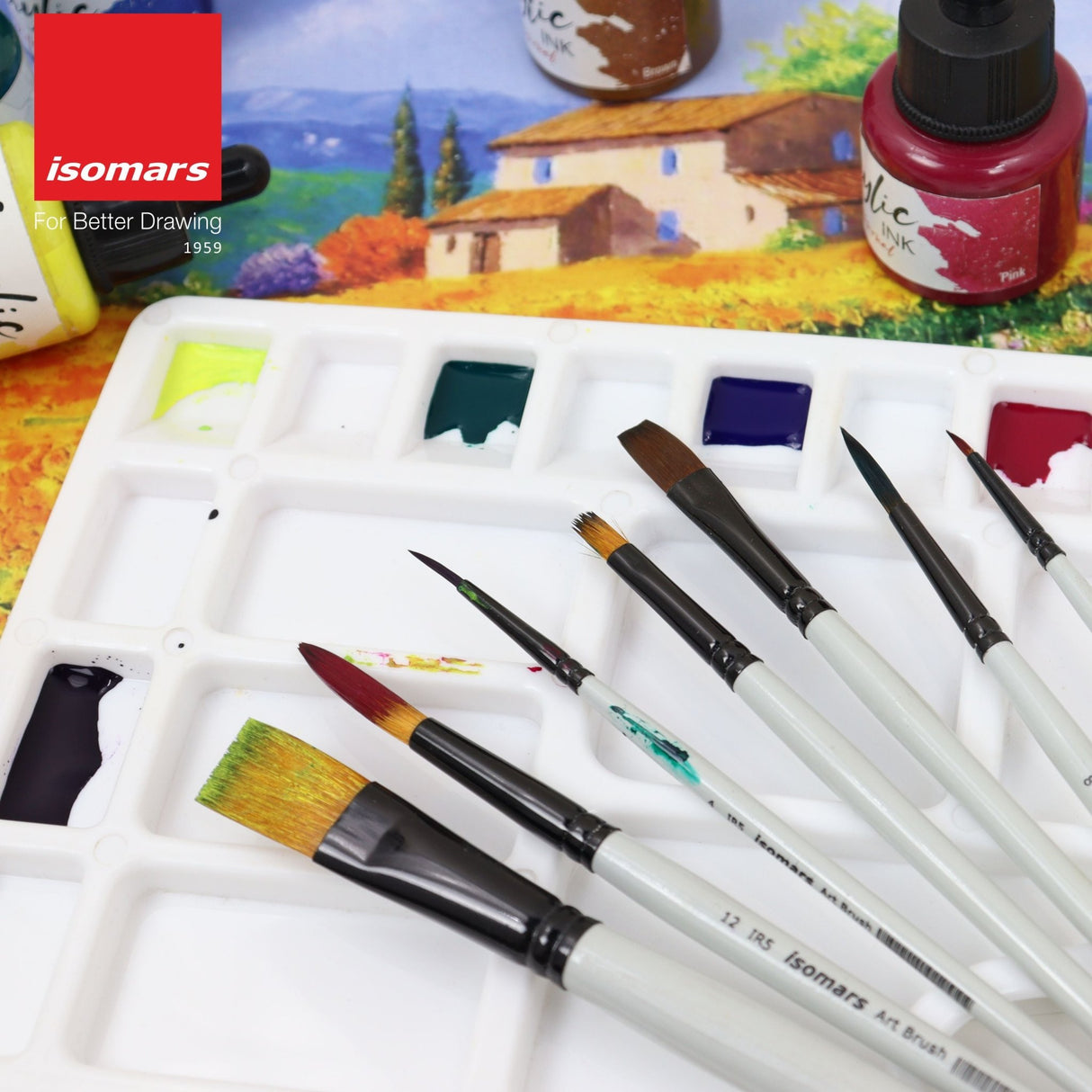 Colour Mixing Palette - Isomars