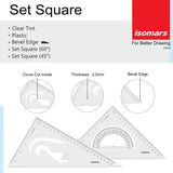 Drafting and Drawing Combo with Sheet Container - Isomars