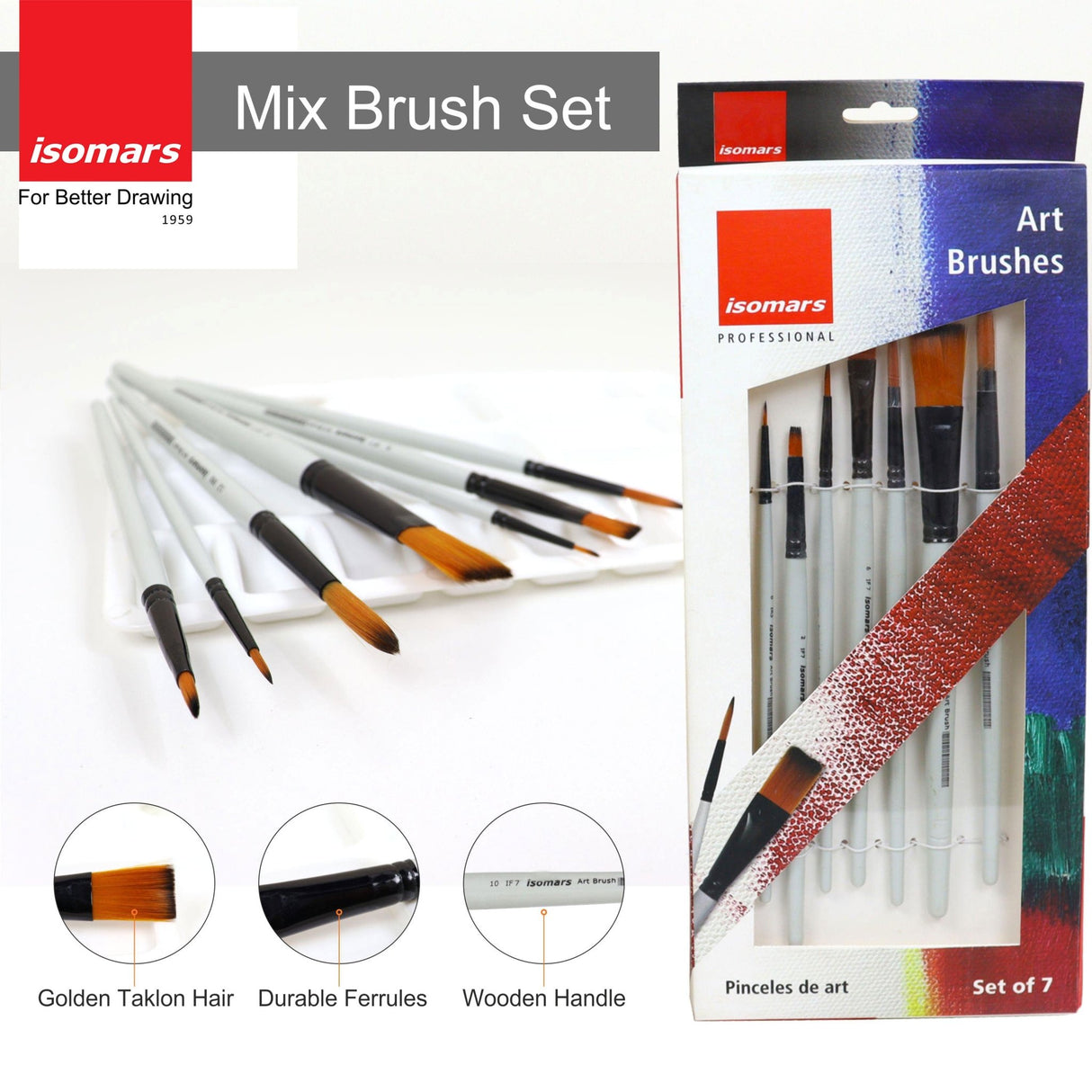 Drawing Brush Set - Isomars