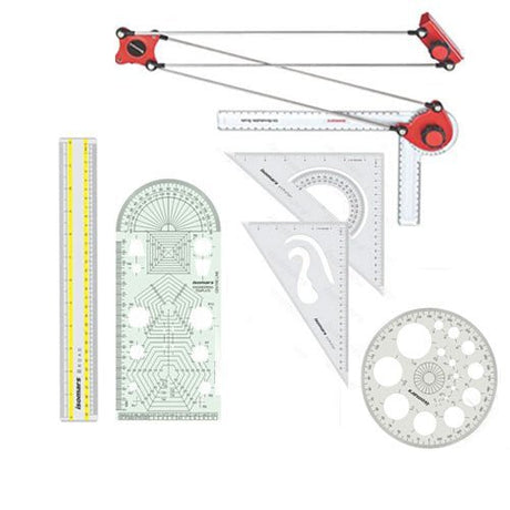 Drawing & Drafting Engineering Kit - Set of 5 - Isomars