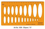 Ellipses Templates Combo (Set of 4) - Isomars