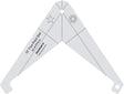 Five Point Star Isomars Quilting Template for Patchwork & Sewing - Isomars