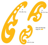 French Curves (Set of 3) - Isomars