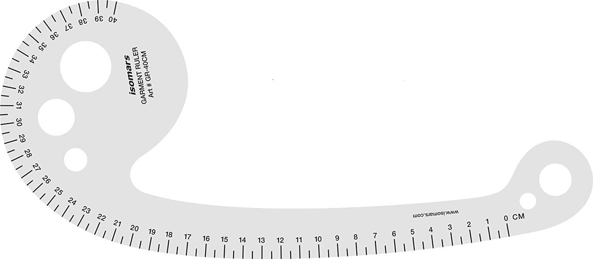 Garment Ruler (40 cm) - Isomars
