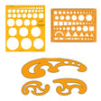 General Purpose Circle Template Combo - Isomars
