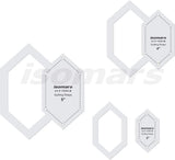 Hexagon Quilting Patchwork Scale (Set of 3) - Isomars