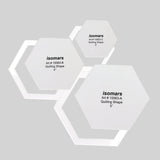 Hexagon Quilting Patchwork Template (Set of 3) - Isomars