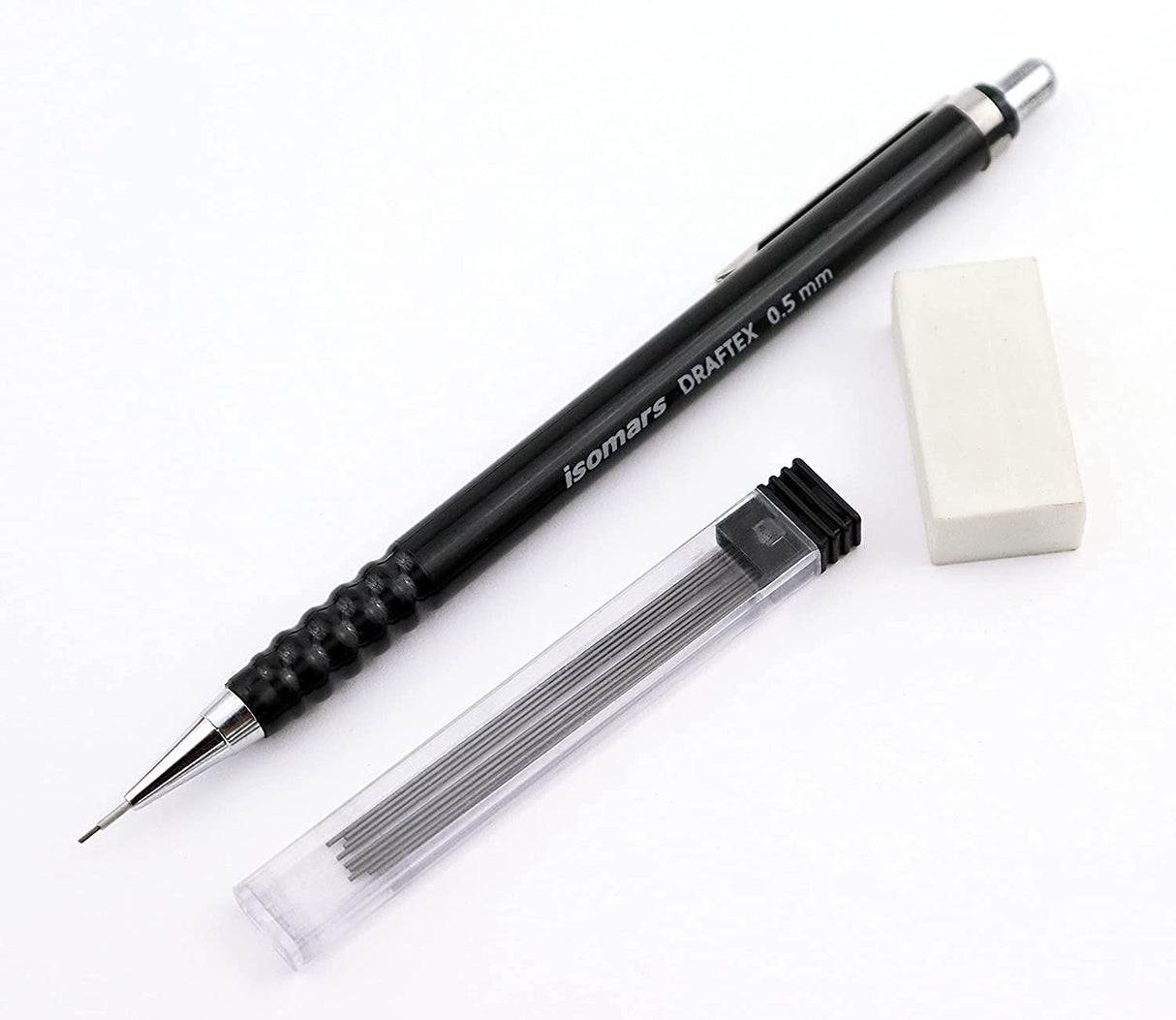 Isomars Engineering Kit with Mechanical Pencil 0.5mm, 10 Leads & Eraser - Isomars