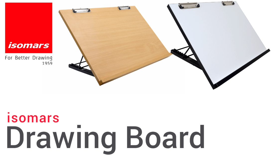 Isomars Foldable Art board Drawing & Drafting Board - A2 - 18.5" x 2.5.5" - Isomars