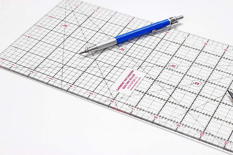 Isomars Garment Patchwork Quilting Ruler - 18" - Isomars