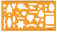 Isomars Jewellery Shape Template Stencil for Jewelry Design & Sketching - Isomars