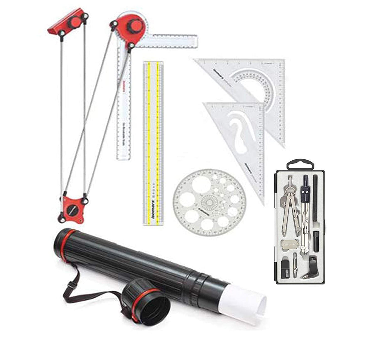 Isomars Mini Drafter Engineering Kit Set of 6 - Isomars