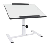 ISOMARS Multipurpose Laptop Table Study Desk & Height Adjustable Bed Table for Work from Home & Online Classes (White) - Isomars