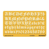 Isomars Old English Template - 10MM - Isomars