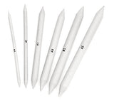Isomars Paper Stumps Set of 6 & Charcoal Pencil Set of 3 with Pencil Extender - Isomars