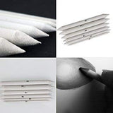 Isomars Paper Stumps Set of 6 with Charcoal & Pencil Extender - Isomars