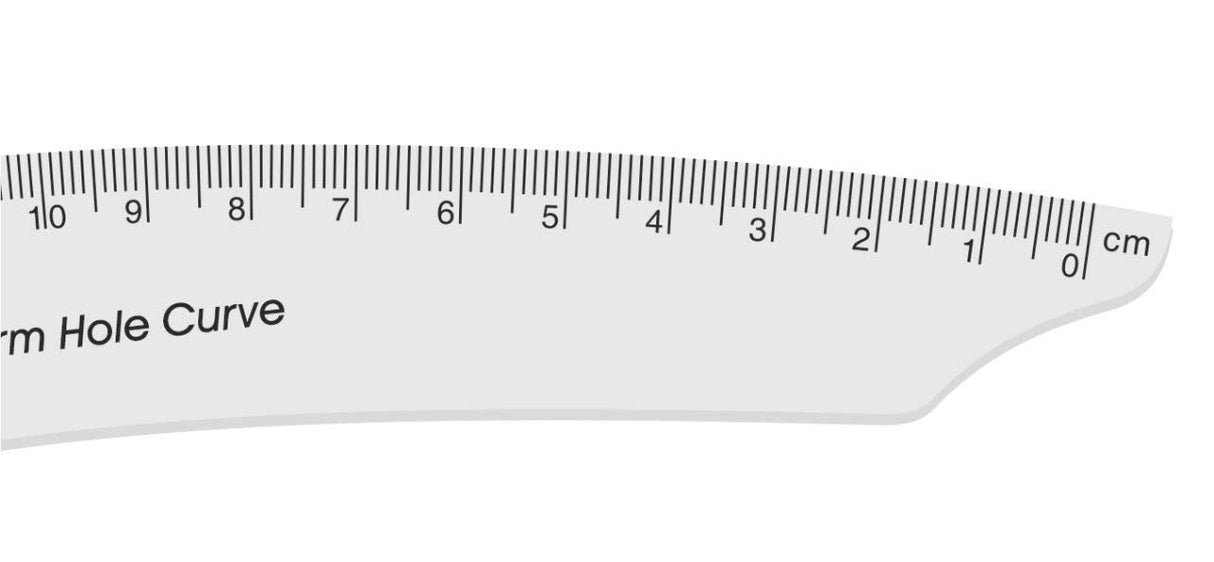 Isomars Pattern Curve, Gridding Scale & Armhole Curve with Marking Combo - Isomars