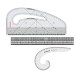 Isomars Pattern Curve, Gridding Scale & Armhole Curve with Marking Combo - Isomars