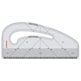 Isomars Pattern Curve with Tailoring Ruler Set of 4 - Isomars