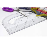 Isomars Pattern Curve with Tailoring Ruler Set of 4 - Isomars