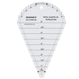 Isomars Petal Shapes Quilting Ruler - 5" - Isomars