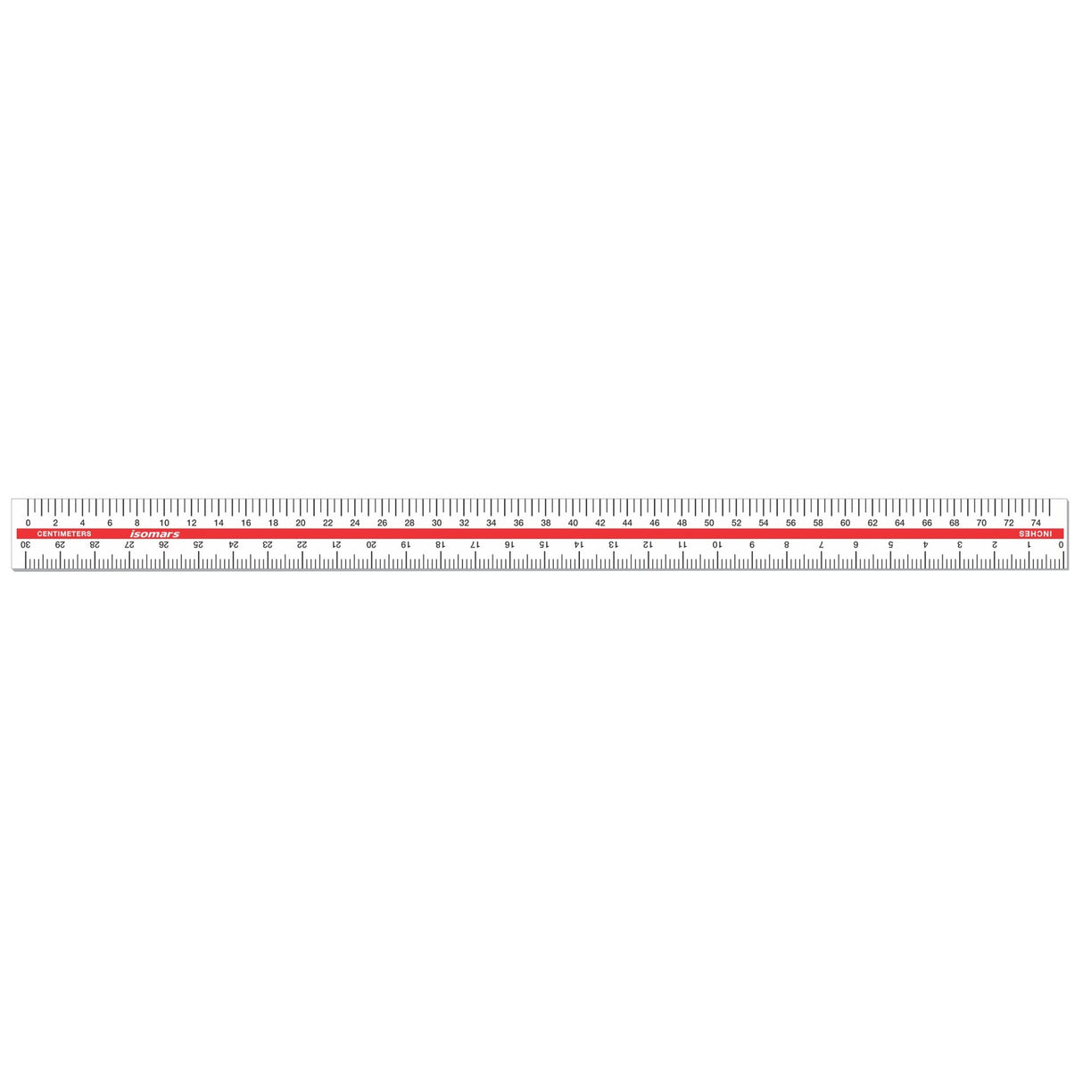 Isomars Plastic Rulers - 30" - Isomars