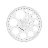 Isomars ProCircle, Protractors - 360 degree & 180 degree, with 12 inches / 30 CM Ruler - Isomars