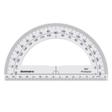Isomars ProCircle, Protractors - 360 degree & 180 degree, with 12 inches / 30 CM Ruler - Isomars