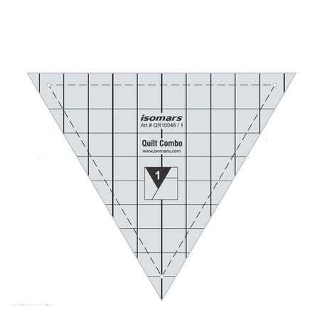 Isomars Quilt Combo Set of 4 Isomars Quilting Template for Patchwork & Sewing - Isomars