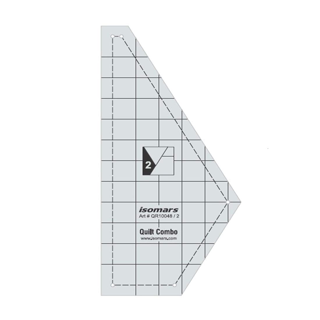Isomars Quilt Combo Set of 4 Isomars Quilting Template for Patchwork & Sewing - Isomars