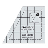 Isomars Quilt Combo Set of 4 Isomars Quilting Template for Patchwork & Sewing - Isomars