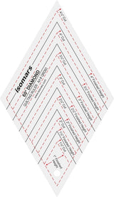 Isomars Quilting Ruler - Diamond 60 Degrees - Isomars