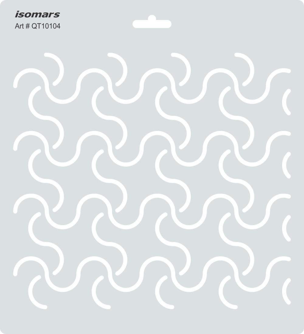 Isomars Quilting Template for Patchwork & Sewing 10104 - Isomars