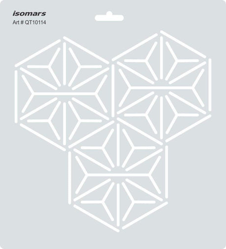 Isomars Quilting Template for Patchwork & Sewing 10114 - Isomars
