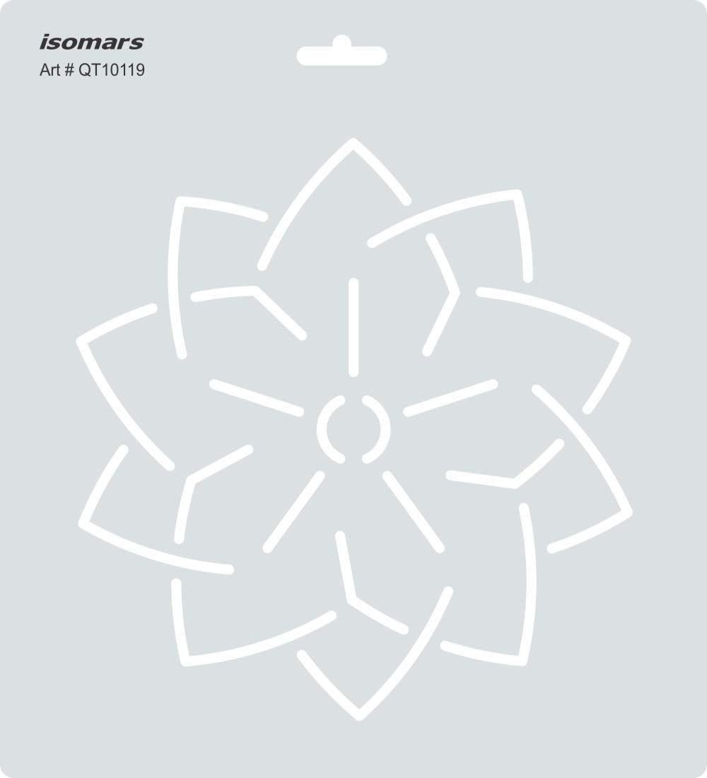 Isomars Quilting Template for Patchwork & Sewing 10119 - Isomars