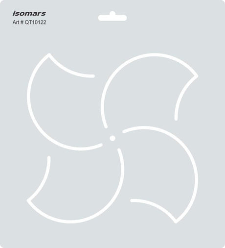 Isomars Quilting Template for Patchwork & Sewing 10122 - Isomars