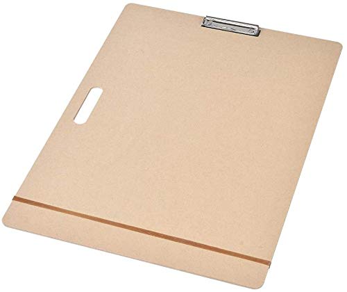 Isomars Sketch Board/Drawing Board with Clip - 18"x20" - Isomars