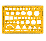 Isomars Technical Drawing Templates Set of 4 - Isomars