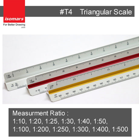 Isomars Triangular Scale  T4 - Isomars