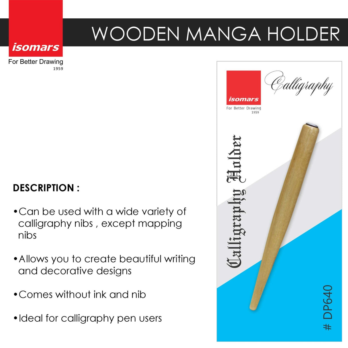Isomars Wooden Manga Holder - Isomars