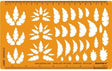 Jewelry Design Template- Leaf & Fire Shape - Isomars